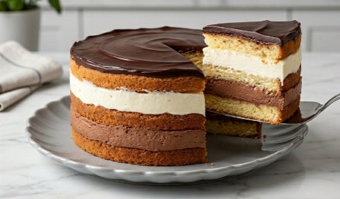 Trostruka Čokoladna Mousse Torta: Kraljica Kremastih Deserta