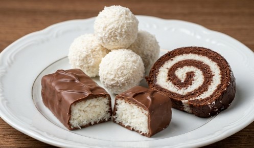 Kokos Dezert Trio: Tri Fantastične Poslastice Od Samo Jedne Smese