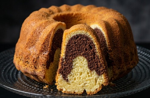 Starinski mramorni kuglof Savršen kolač uz kafu i čaj