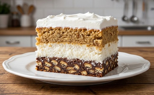 Pesak Torta Bez Pečenja: Savršen Desert U Tri Sloja