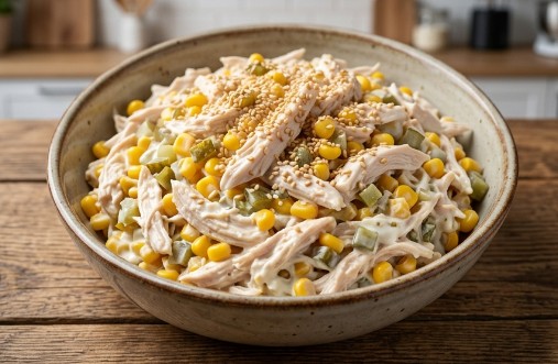 Kremasta Pileća Salata: Brz i Ukusan Obrok Za Sve Prilike