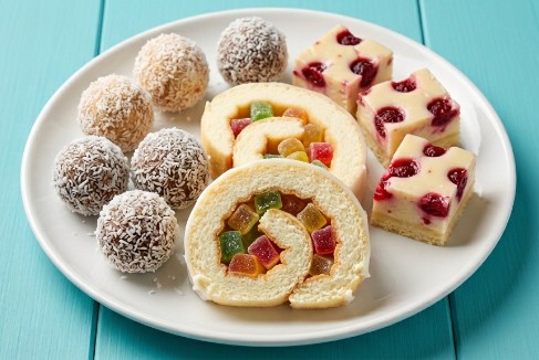 Šareni Dezert Platter: Tri Brze Poslastice Od Jedne Kreme