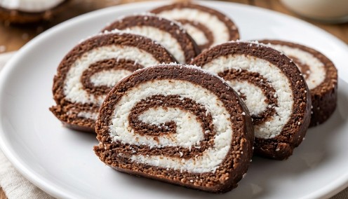 Kokošija Salama: Savršen Nepečeni Rolat Sa Kokosom