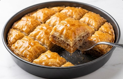 Turska Baklava: Zlatno savršenstvo hrskavih kora i slatkog sirupa