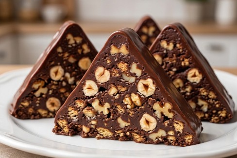 Toblerone Trouglovi: Raskošni čokoladni zalogaji sa lešnicima