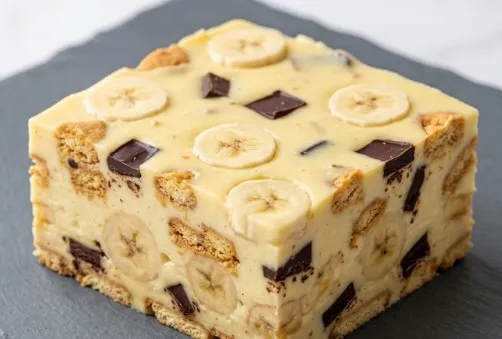 Banana keks kocka: Raskošni brzi desert koji se topi u ustima