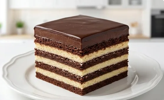 15 min No-bake zebra kocka: Vizuelno i ukusno savršenstvo