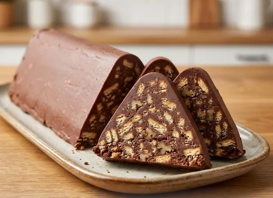 15 Min No-Bake Čoko Trokut: Čokoladno savršenstvo u novom obliku