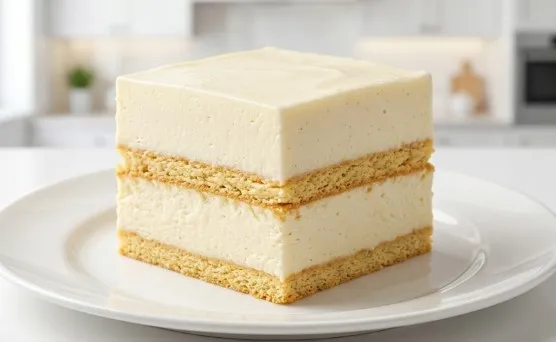 15 min No-bake Vanilica Kocka: Slatki oblak vanile bez paljenja rerne